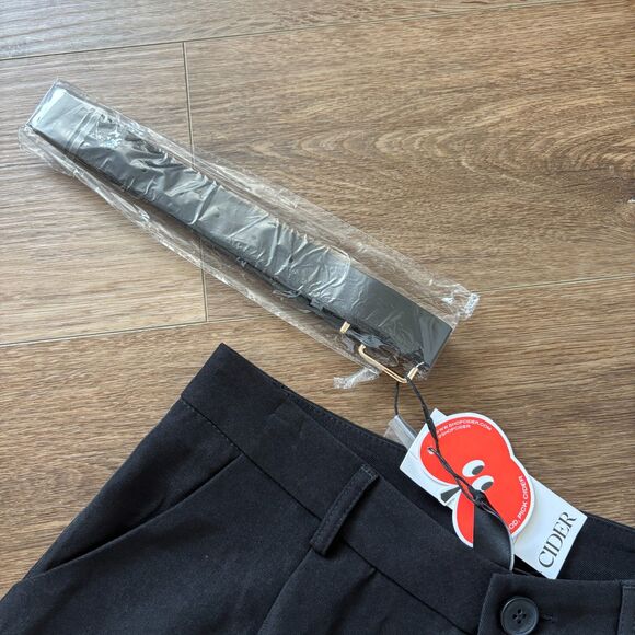 Cider Black Straight Leg Dress Pants - Size Small NWT - Picture 4 of 7